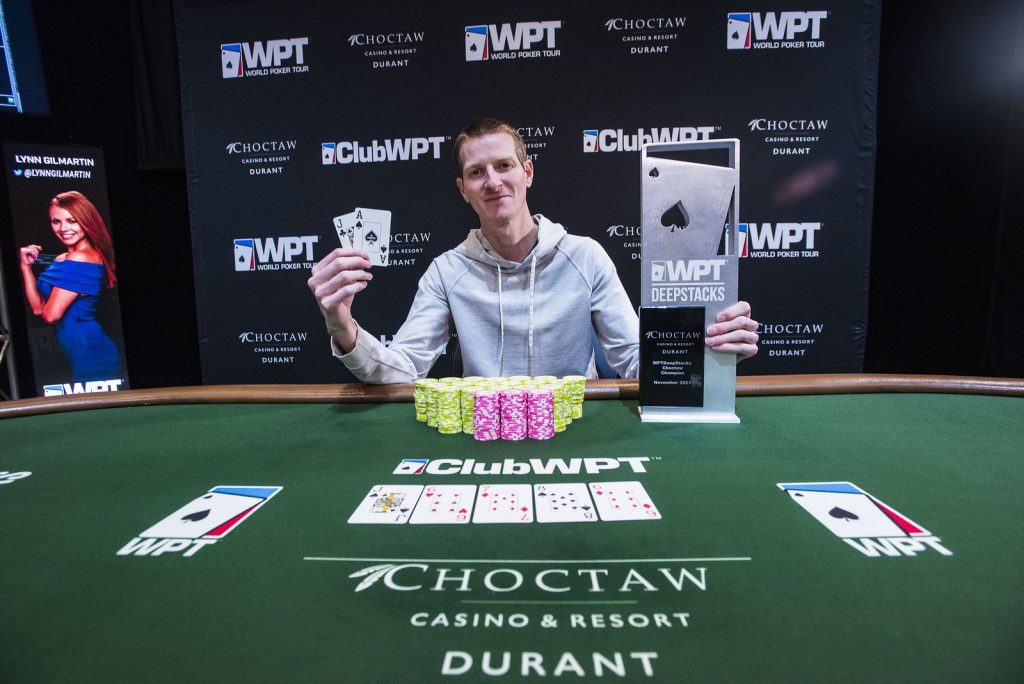 Jared Ward赢得WPTDeepStacks Choctaw