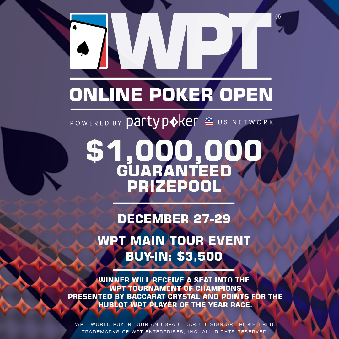 WPT线上赛：从5美元起开始质疑周期。